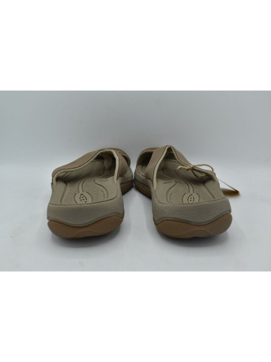 Keen Mens Size 8.5 Waimea TG Toe Guard Brindle Birch Leather Flip Flops Sandals main image 4